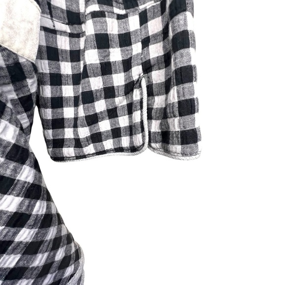 Saint Gil Paris Black and White Check Blazer 100% Cotton Made in USA Size Large - Picture 7 of 7